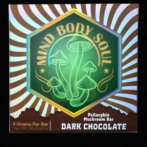 Mind, Body & Soul Psilocybin Mushroom Bar – Dark Chocolate